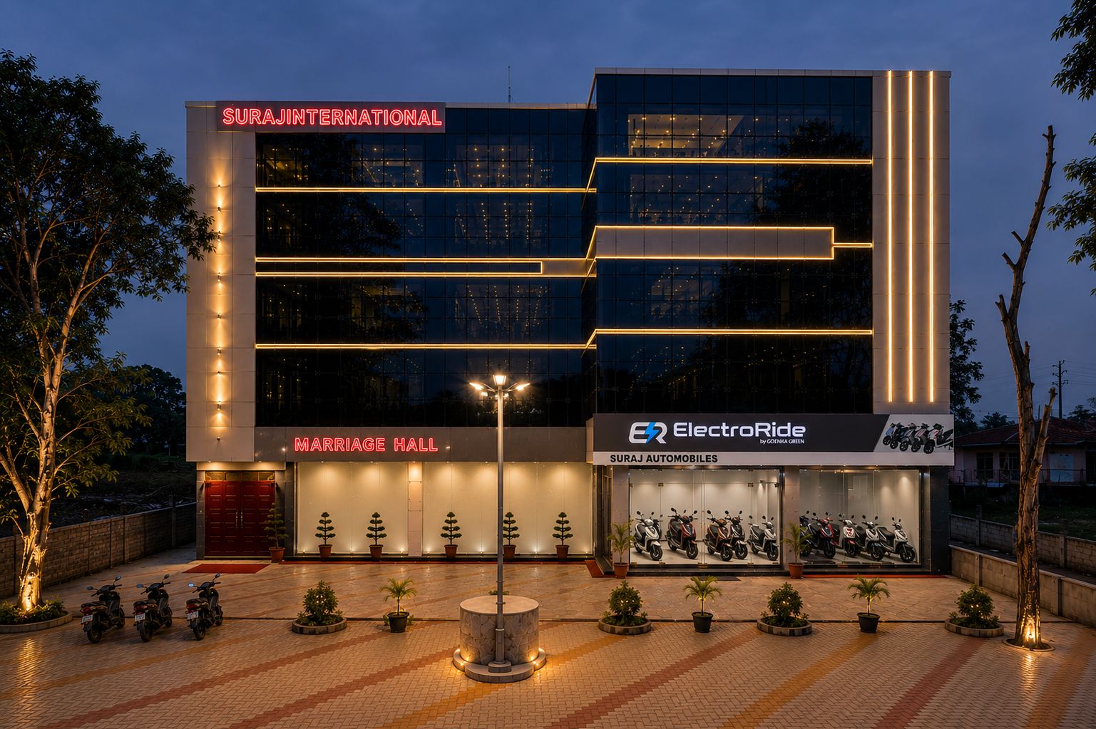 Suraj International Front Reception View